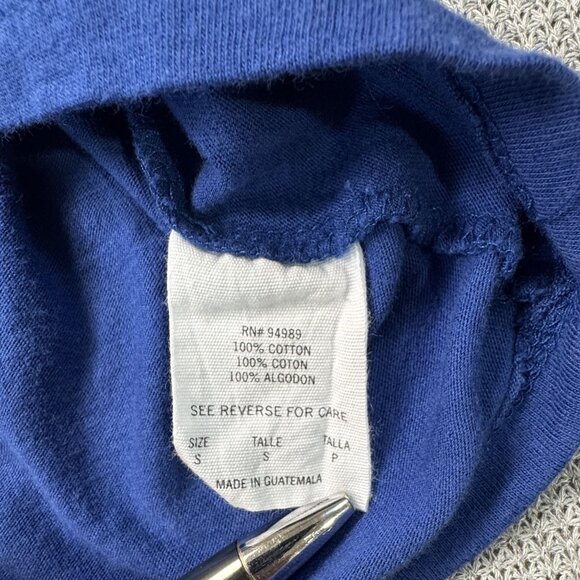 MLB Chicago Cubs Spring Training Womens V-Neck T-Shirt Blue Baseball Size Small - Picture 8 of 13